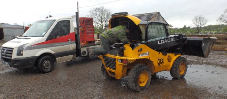 Komatsu Come to the Rescue of Racehorse Rescue Centre