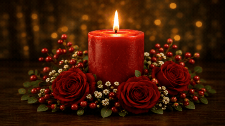 Red candle
