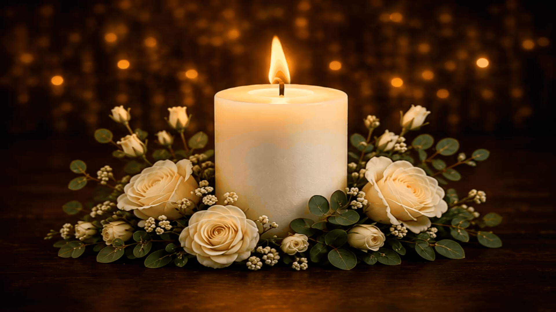 White candle